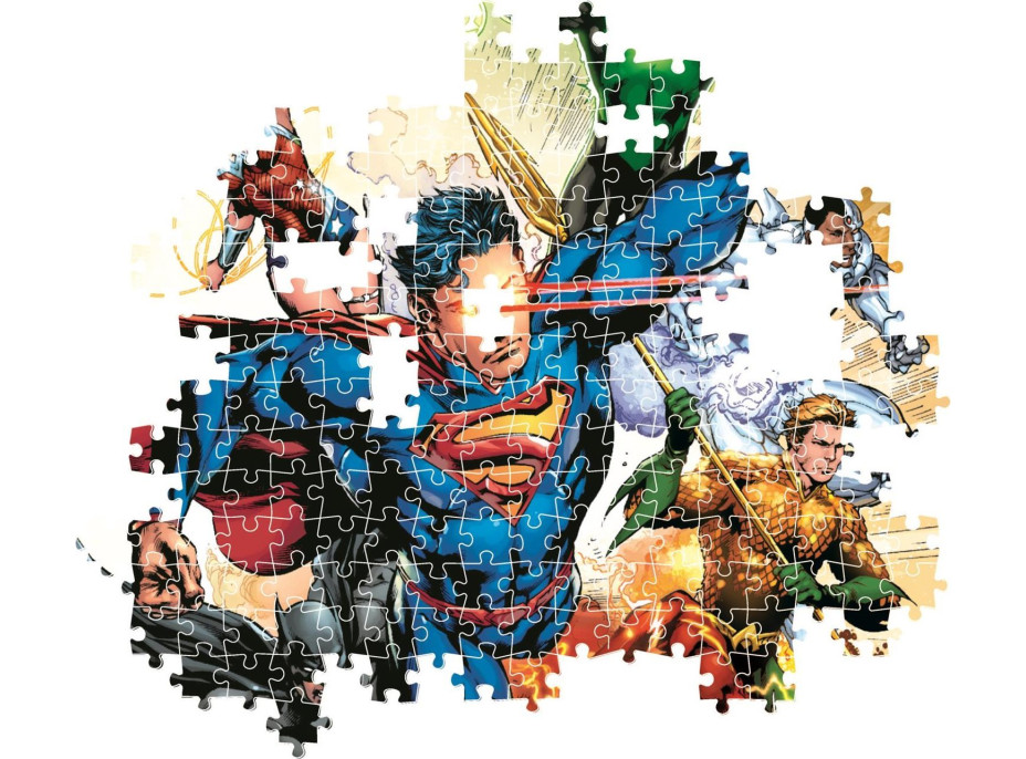 CLEMENTONI Puzzle DC Comics: Liga Spravodlivosti 500 dielikov