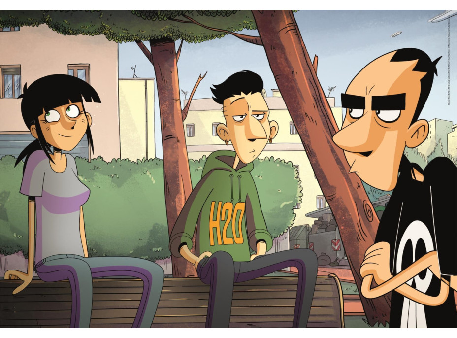 CLEMENTONI Puzzle Netflix: Tento svet ma nedostane (Zerocalcare III) 1000 dielikov