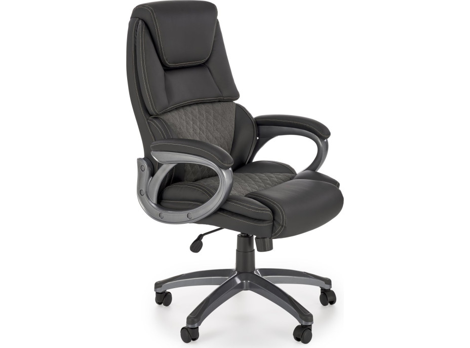 Kancelárska stolička STEVEN - čierna / sivá