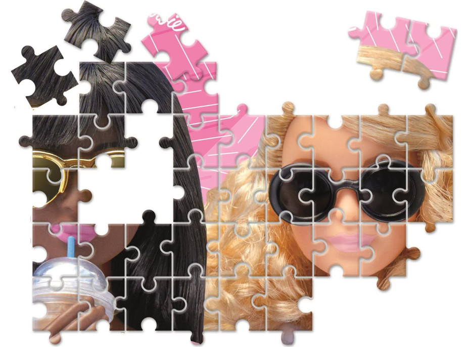 CLEMENTONI Puzzle Barbie 10v1 (18, 30, 48, 60 dielikov)