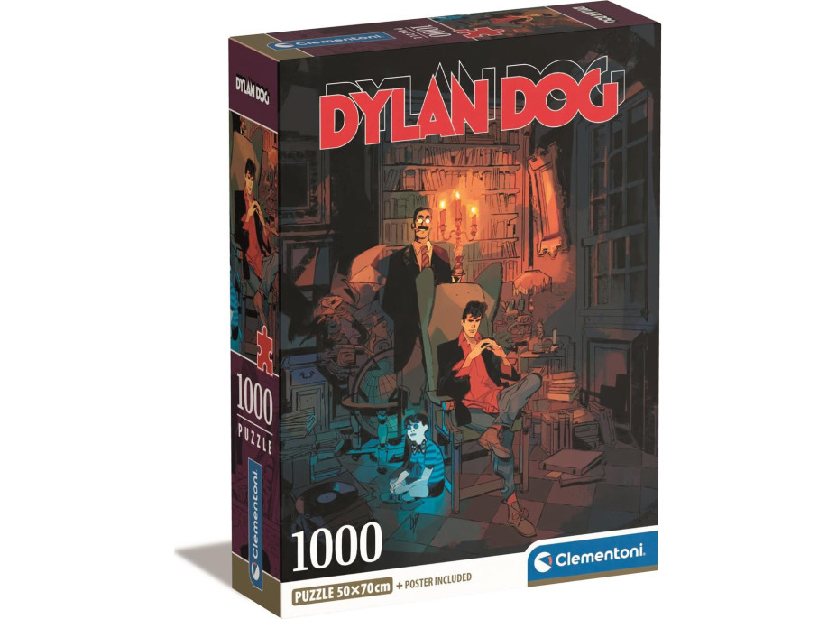 CLEMENTONI Puzzle Dylan Dog 1000 dielikov