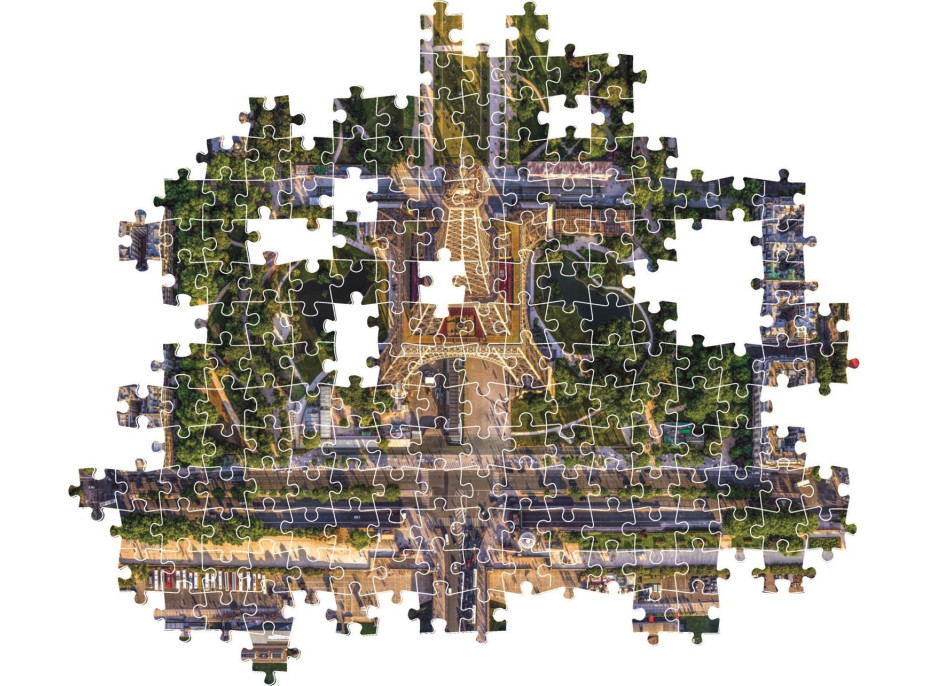 CLEMENTONI Puzzle Let nad Parížom 1500 dielikov