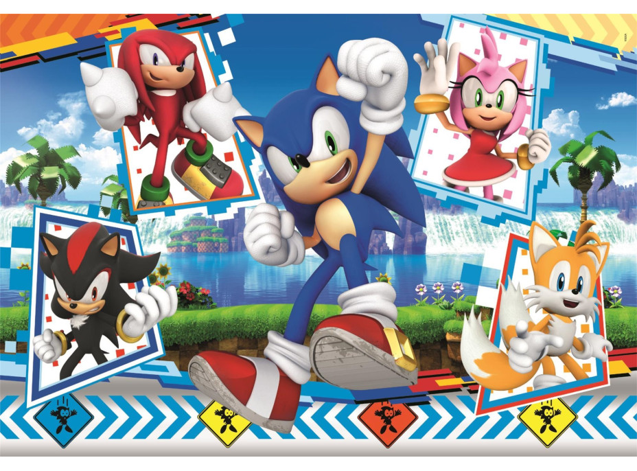 CLEMENTONI Puzzle Sonic MAXI 24 dielikov