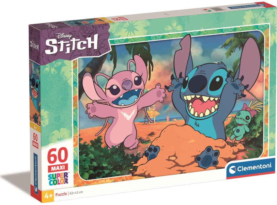 CLEMENTONI Puzzle Stitch MAXI 60 dielikov