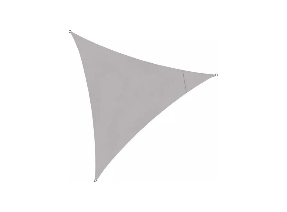 Tieniaca trojuholníková plachta 3x3x3 m - šedá