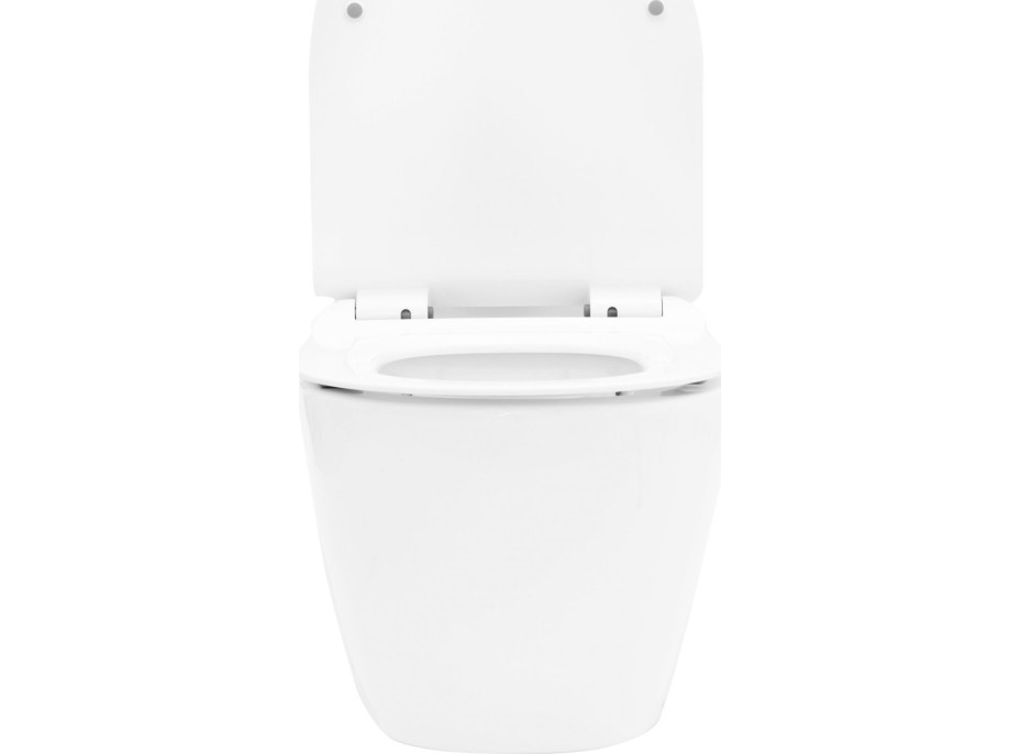 Závesné WC Rea Carlo mini tornado rimless + Duroplast sedátko slim N