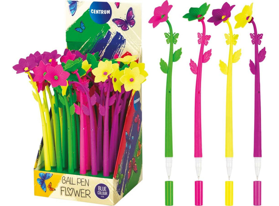 Guľôčkové pero FLOWER / 36 ks