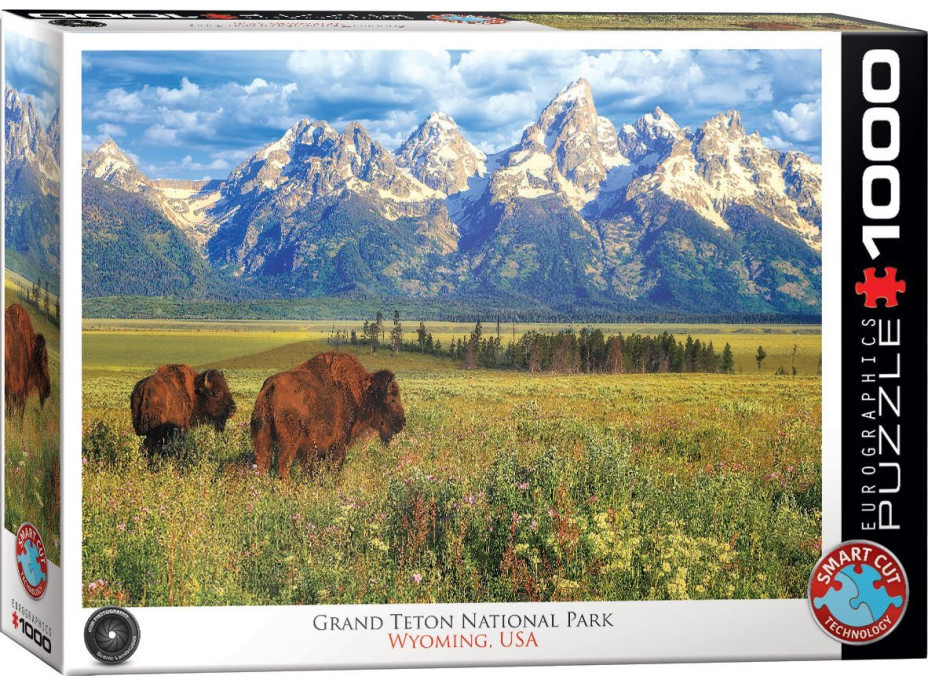 EUROGRAPHICS Puzzle Národný park Grand Teton 1000 dielikov