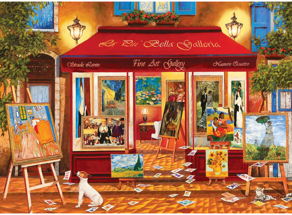 EUROGRAPHICS Puzzle Umelecká galéria 1000 dielikov