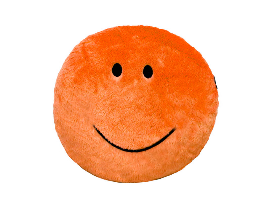 Vankúš SUPER SMILE 45 cm - oranžový