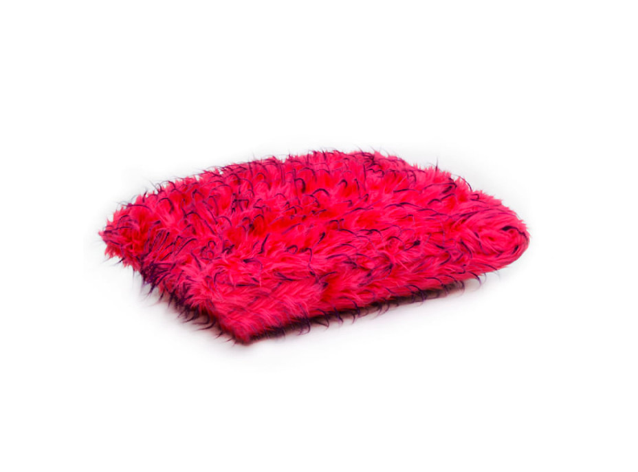 Obliečka na vankúš FLUFFY 40x50 cm - ružová/fuchsiová