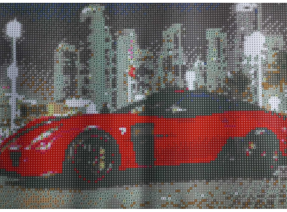 Norimpex Diamantové maľovanie Červené auto 30x40 cm