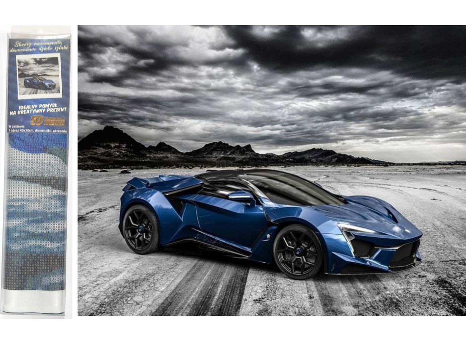 Norimpex Diamantové maľovanie Fenyr SuperSport 30x40 cm