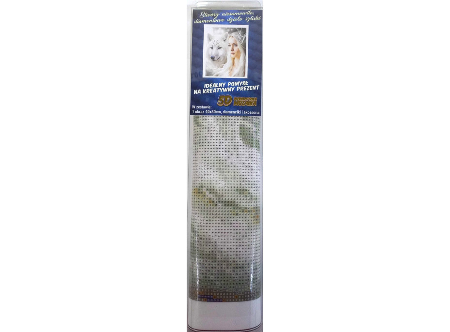 Norimpex Diamantové maľovanie Kráľovná ľadových plání 30x40 cm