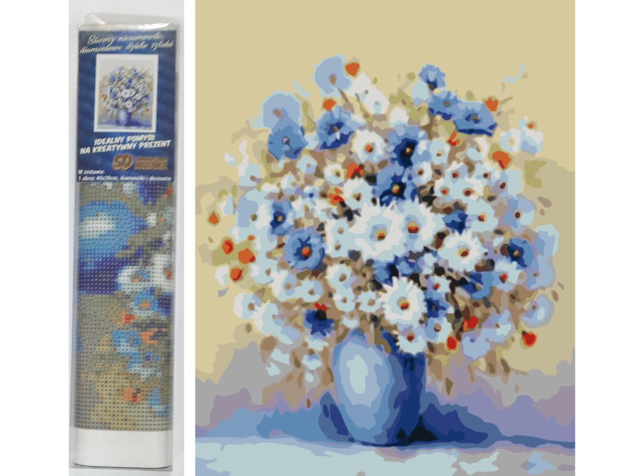 Norimpex Diamantové maľovanie Lúčna kytica 30x40 cm