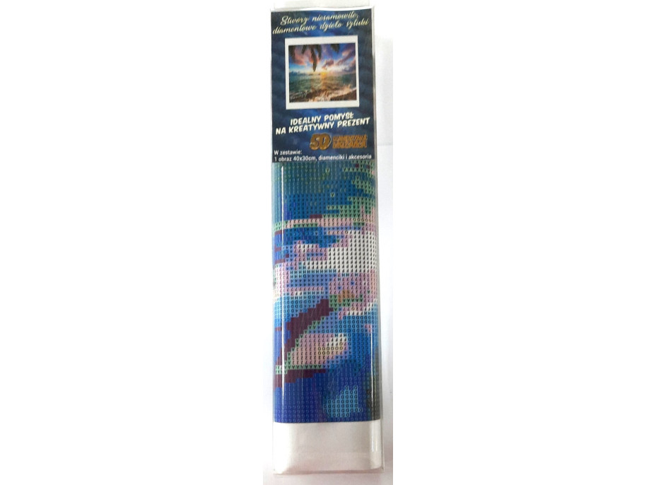 Norimpex Diamantové maľovanie Západ slnka v raji 30x40 cm