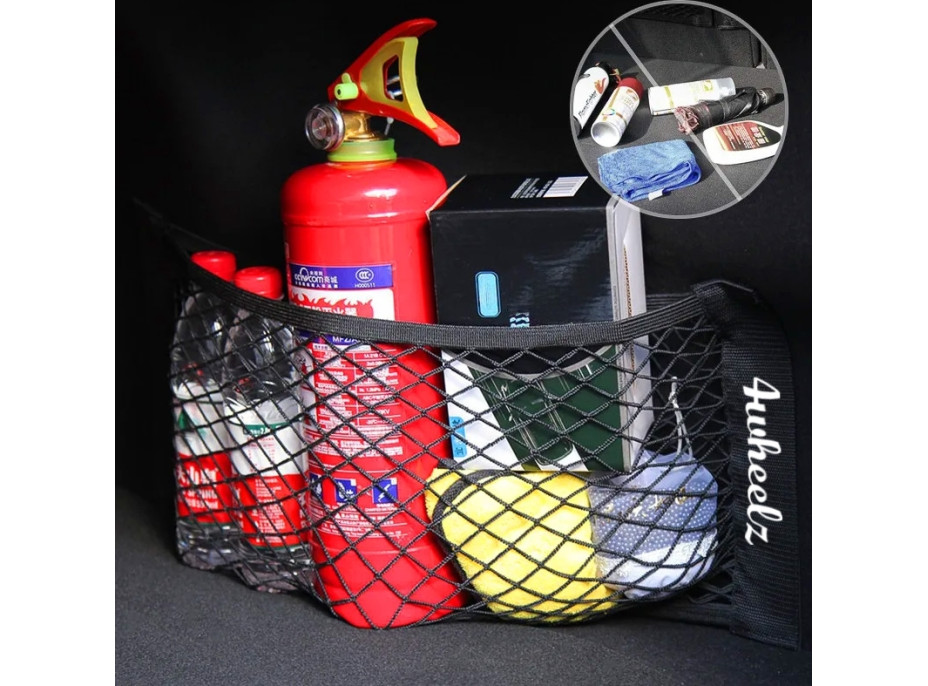 Súprava úložných vreciek do auta BREMEN - 4 ks