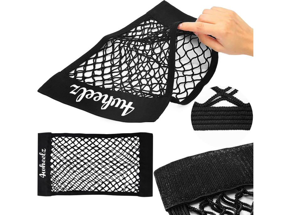 Súprava úložných vreciek do auta BREMEN - 4 ks