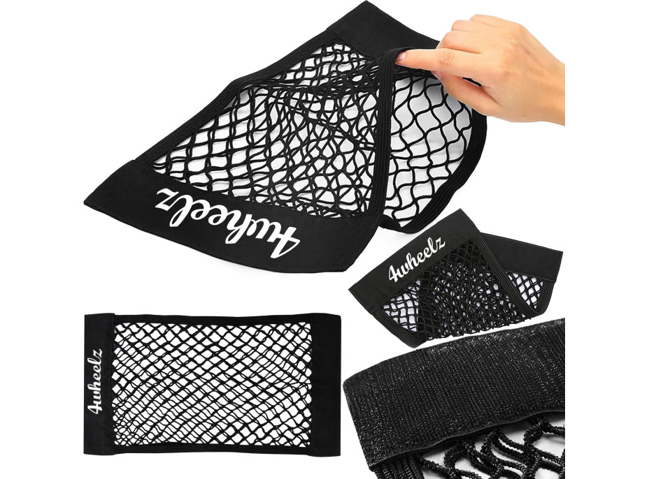 Súprava úložných vreciek do auta BREMEN - 4 ks