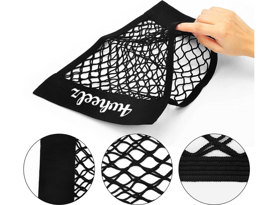 Súprava úložných vreciek do auta BREMEN - 4 ks