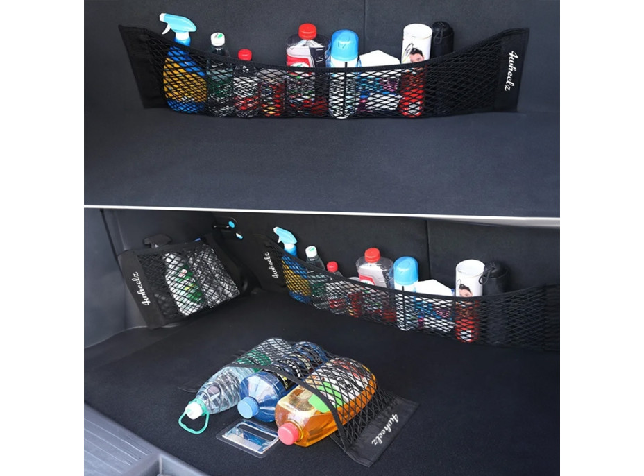 Súprava úložných vreciek do auta BREMEN - 4 ks