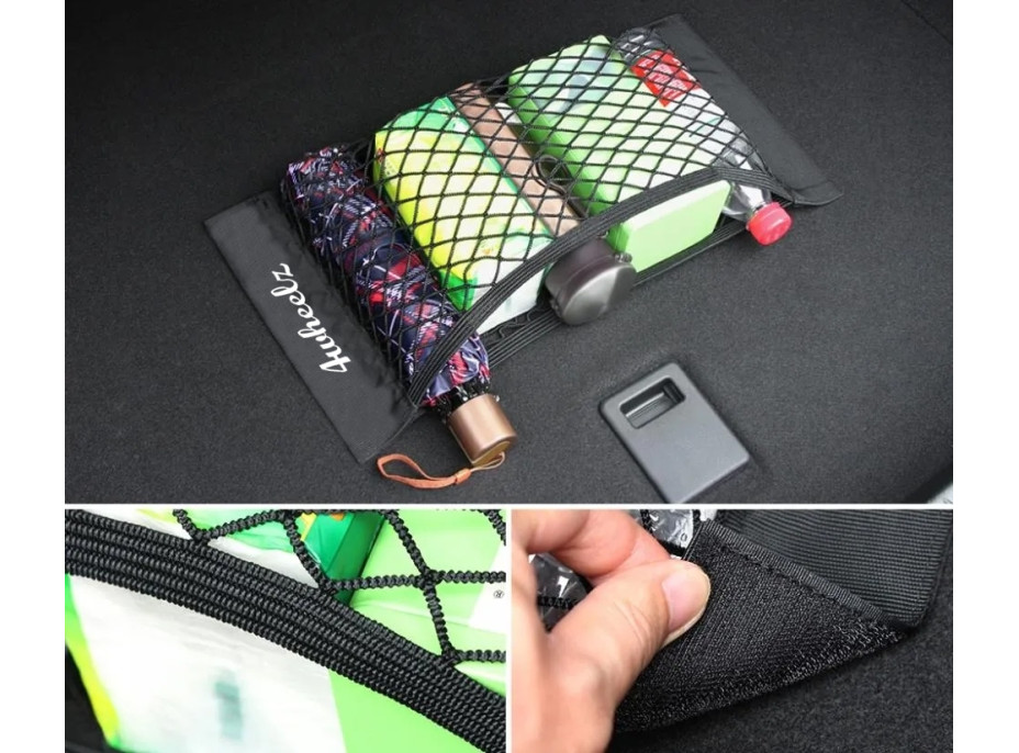 Súprava úložných vreciek do auta BREMEN - 4 ks