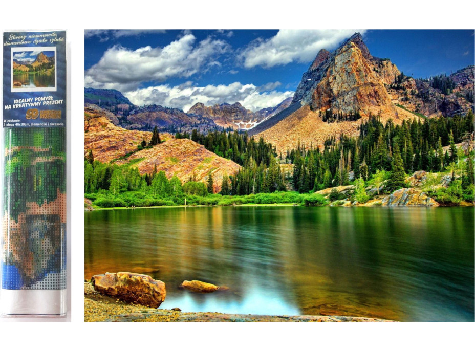 Norimpex Diamantové maľovanie Divoká príroda 30x40 cm