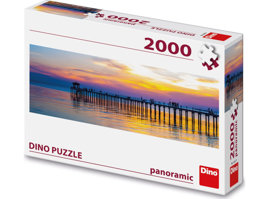 DINO Panoramatické puzzle Thajský záliv 2000 dielikov