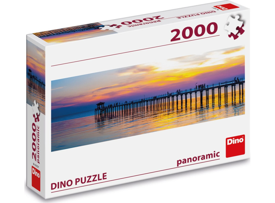 DINO Panoramatické puzzle Thajský záliv 2000 dielikov