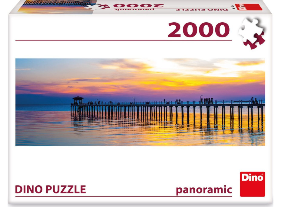 DINO Panoramatické puzzle Thajský záliv 2000 dielikov