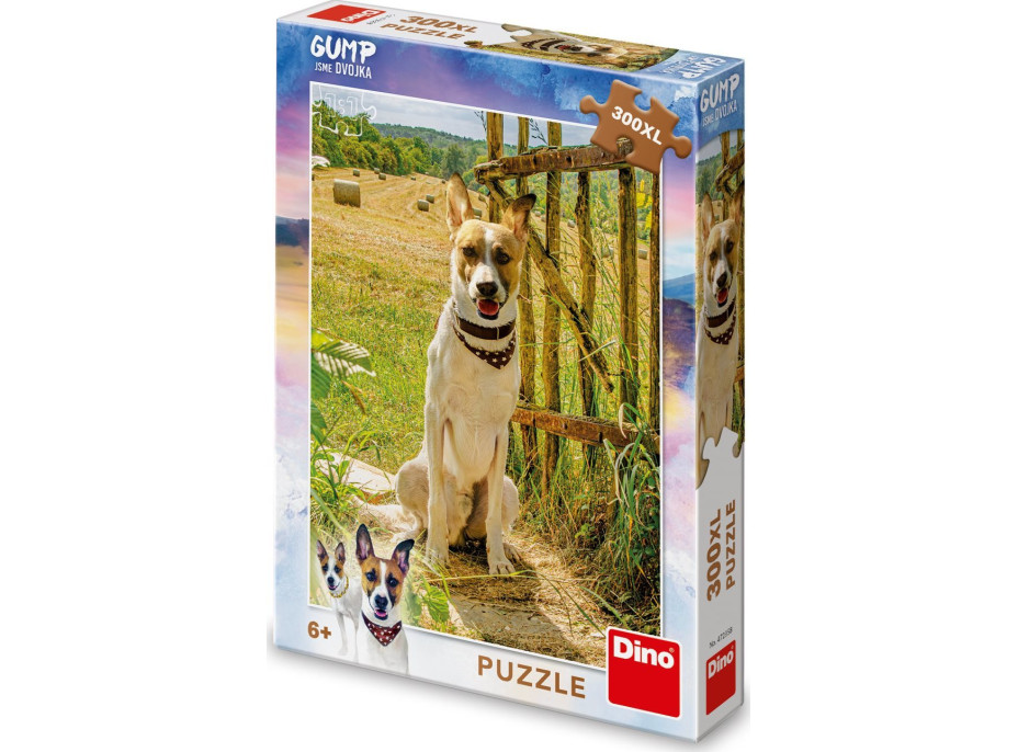 DINO Puzzle Gump Sme dvojka XL 300 dielikov