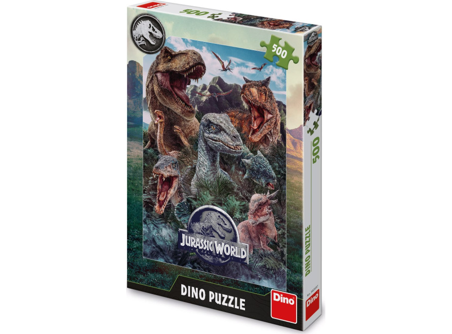 DINO Puzzle Jurský svet 500 dielikov