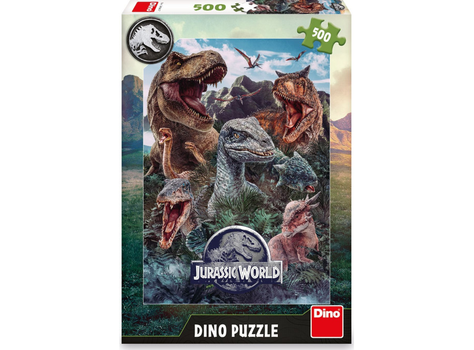 DINO Puzzle Jurský svet 500 dielikov