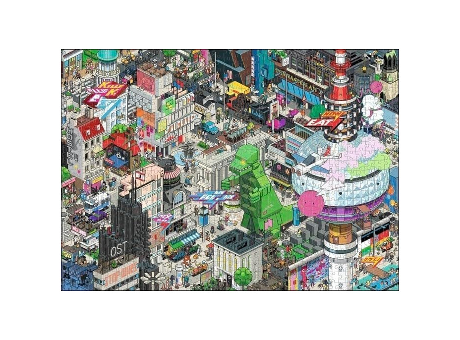 HEYE Puzzle Pixorama: Berlínske pátranie 1000 dielikov