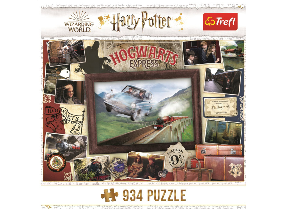 TREFL Puzzle Harry Potter: Rokfortský expres 934 dielikov