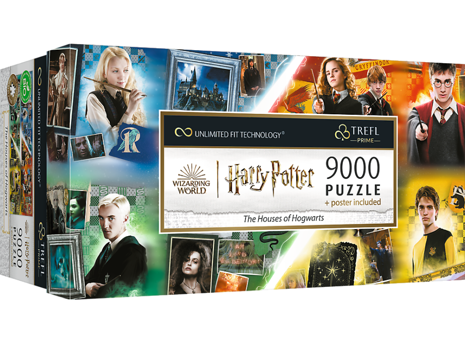 TREFL Puzzle UFT Harry Potter: Rokfortské koľaje 9000 dielikov