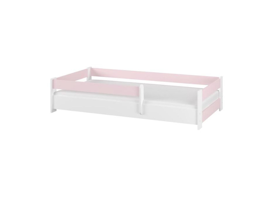 Detská posteľ SIMPLE - ružová - 160x80 cm