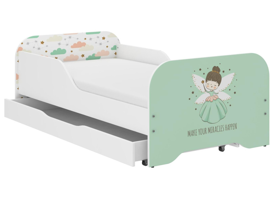 Detská posteľ KIM - VÍLA 160x80 cm