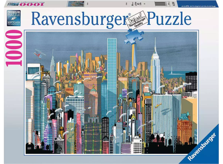 RAVENSBURGER Puzzle Mesto New York 1000 dielikov