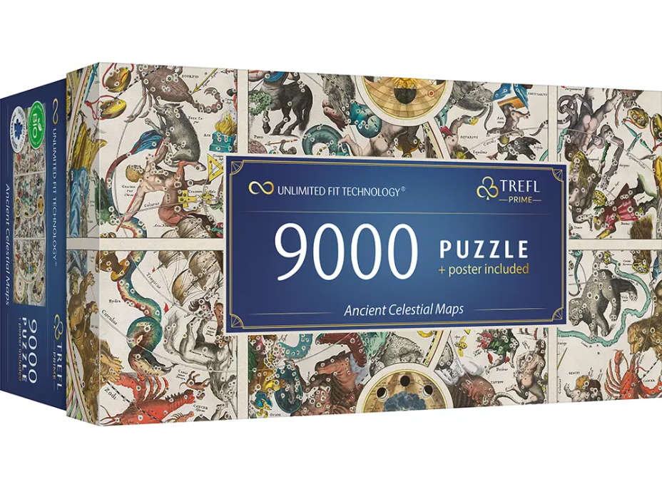 TREFL Puzzle UFT Staré nebeské mapy súhvezdia 9000 dielikov