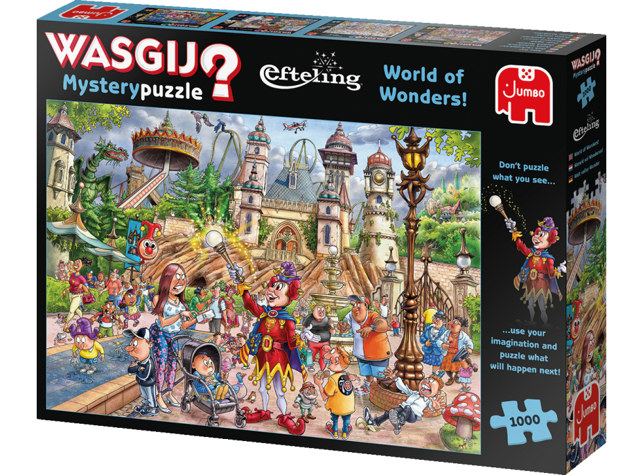 JUMBO Puzzle WASGIJ Mystery Efteling: Svet zázrakov! 1000 dielikov