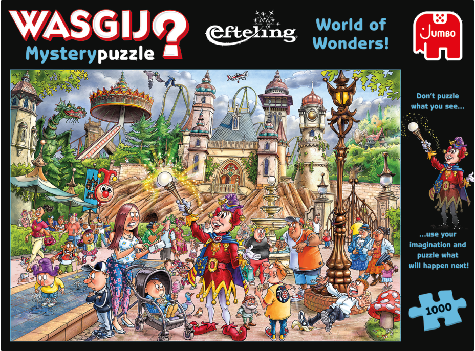 JUMBO Puzzle WASGIJ Mystery Efteling: Svet zázrakov! 1000 dielikov