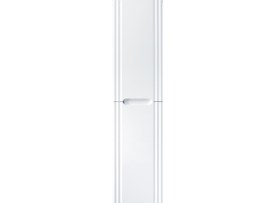 Kúpeľňová závesná skrinka FIDŽI - vysoká - biela