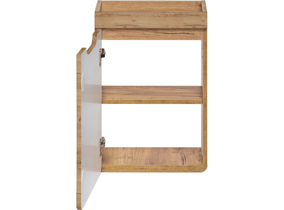 Kúpeľňová závesná skrinka pod umývadlo BÁRA 40 cm - Gold craft dub