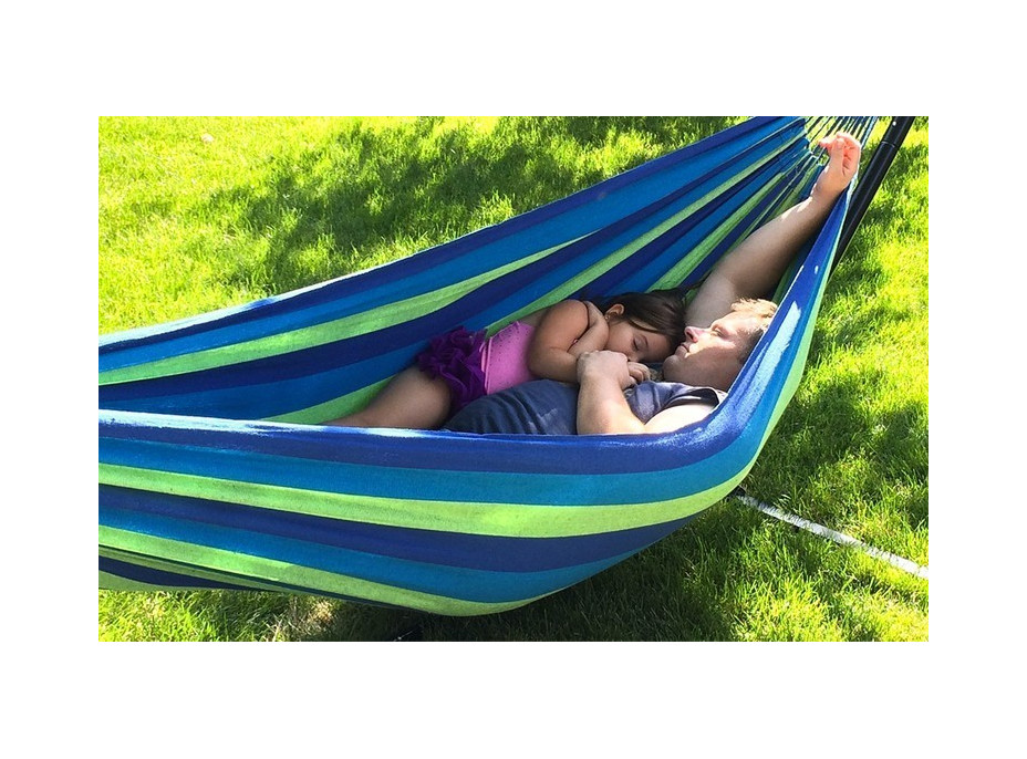 Hojdacia sieť 240x150 cm - viacfarebná