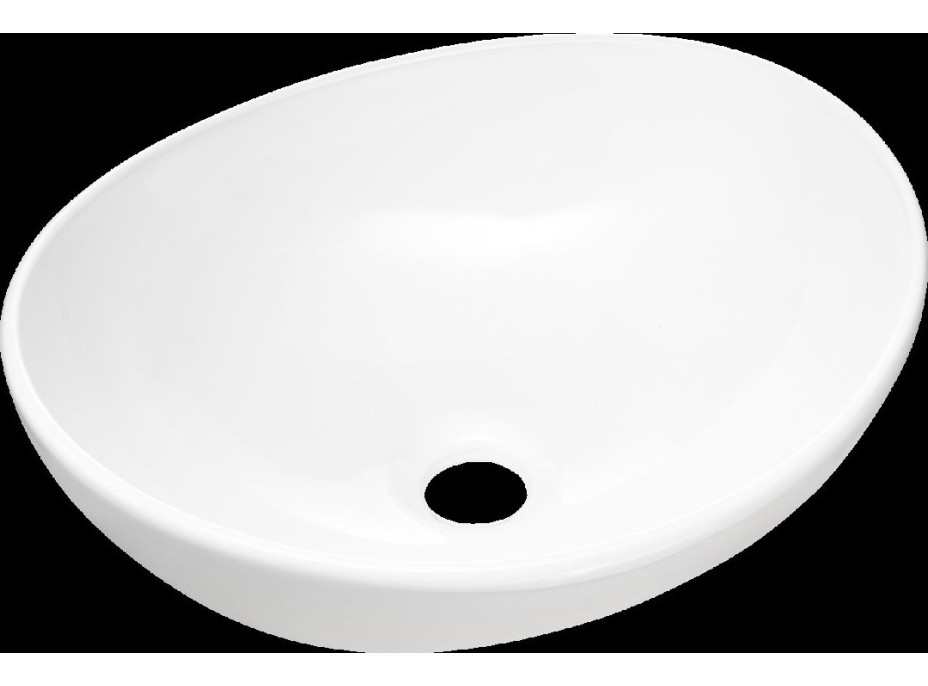 Keramické umývadlo LENKA - biele lesklé