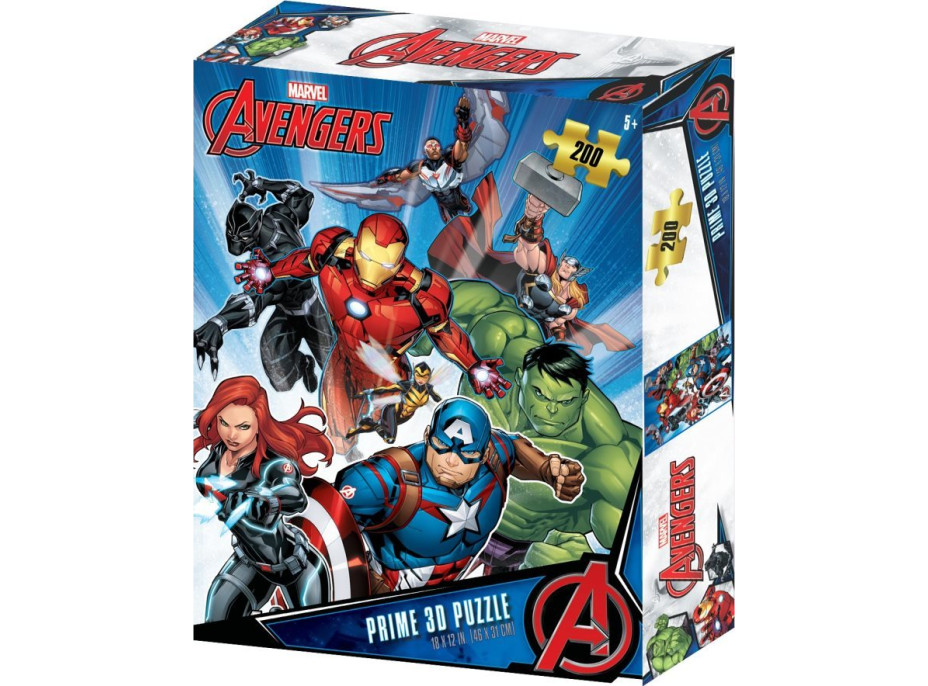 PRIME 3D Puzzle Avengers 3D 200 dielikov