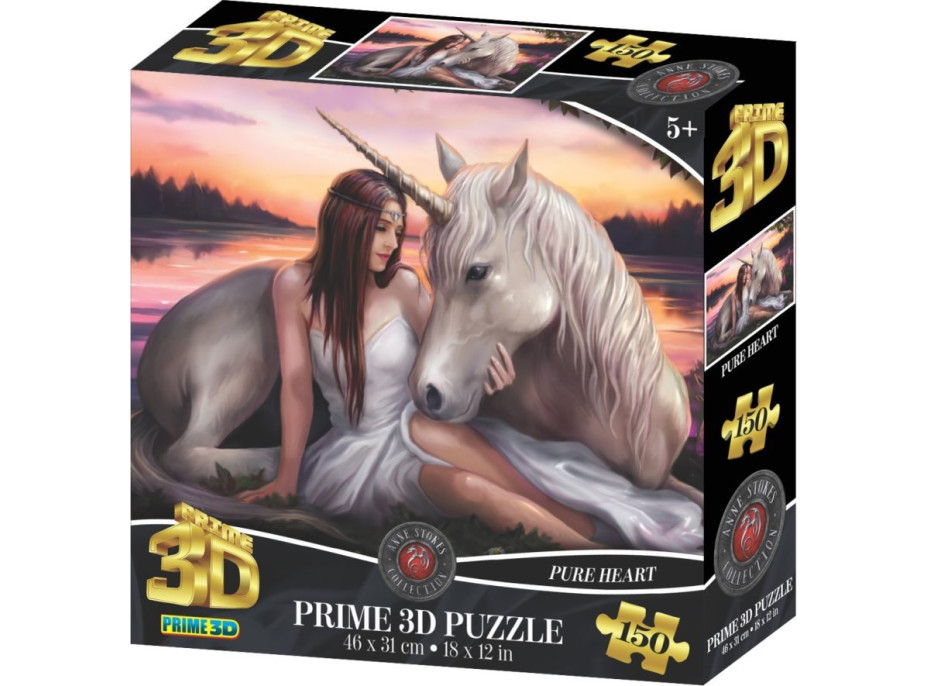 PRIME 3D Puzzle Čisté srdce 3D 150 dielikov