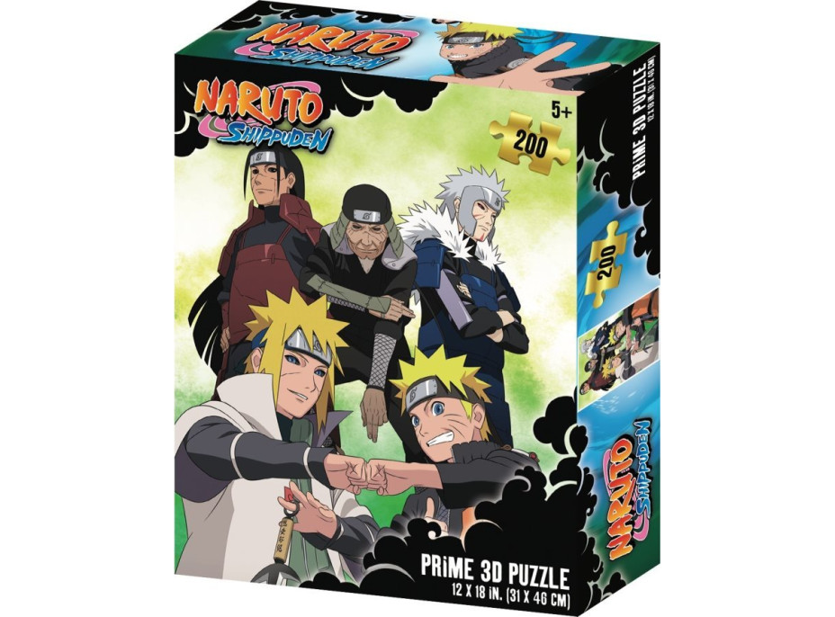 PRIME 3D Puzzle Naruto Shippuden 3D 200 dielikov
