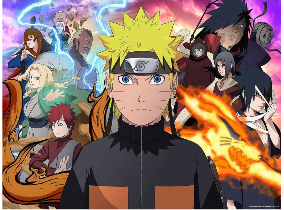 PRIME 3D Puzzle Naruto Shippuden 3D 500 dielikov